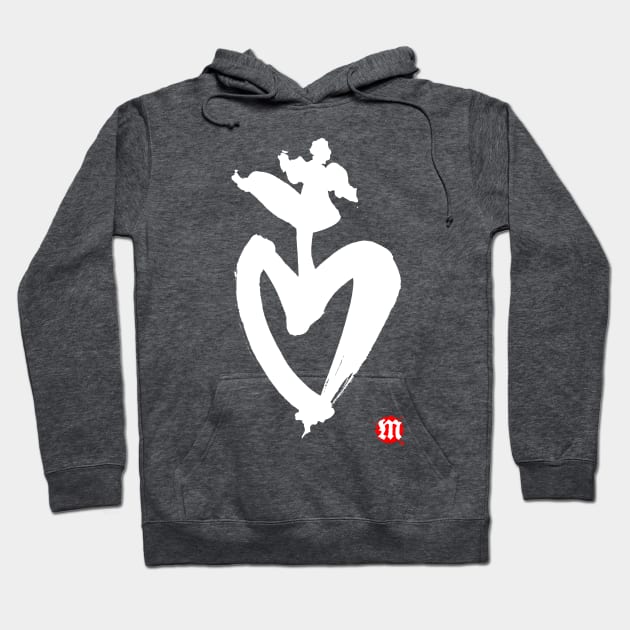 Love loves whimsy Hoodie by MinistryofCalligraphy